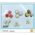 Wholesale Double Color Colorful Pearl Combined ABS Rivets